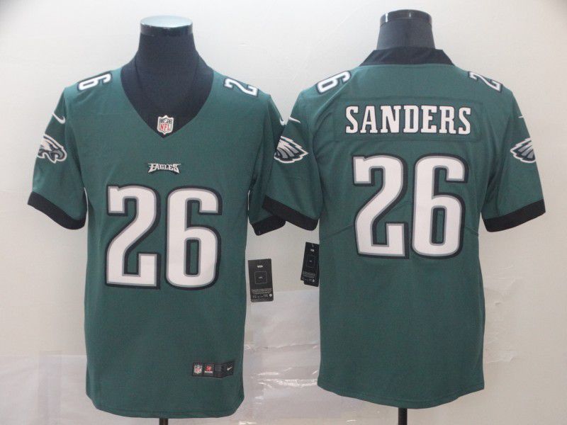 Men Philadelphia Eagles #26 Sanders Green Nike Vapor Untouchable Limited Player NFL Jerseys->philadelphia eagles->NFL Jersey